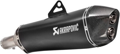 Akrapovic Slip-On Muffler Titanium/Carbon S-B8SO6-HZAABL