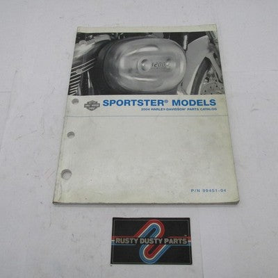Harley Davidson Official Factory 2004 Sportster Models Parts Catalog 9