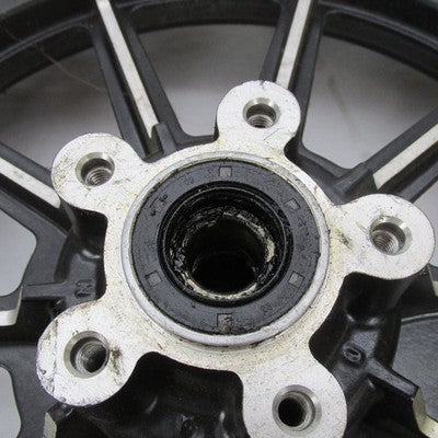 Harley OEM 87-99 Touring 16x3 Cast Mag 10-Spoke Front Wheel w/ Tire 43