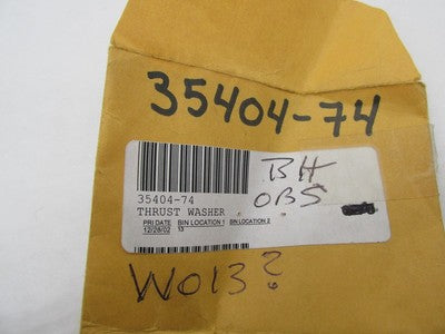Lot of 6 Harley-Davidson Genuine NOS Shift Lever Shaft Shim Washers 35