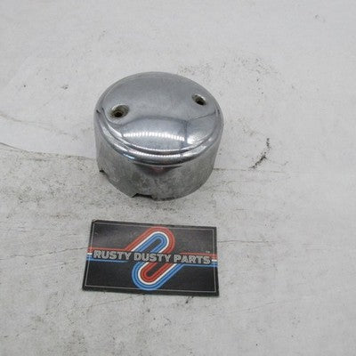 AMF Harley Davidson OEM Chrome 2 Brush Generator End Cover Cap V Twin