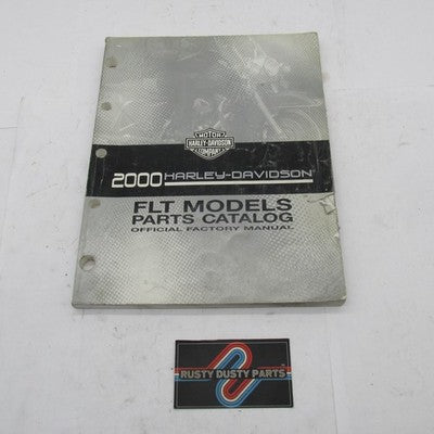 Harley Davidson Official Factory 2000 FLT Models Parts Catalog 99456-0