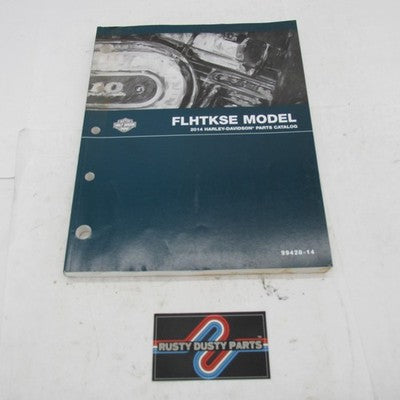 Harley Davidson Official Factory 2014 FLHTKSE Models Parts Catalog 994