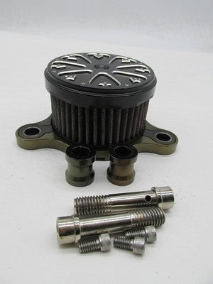 Harley-Davidson Spade Style Air Cleaner Filter Intake Assembly
