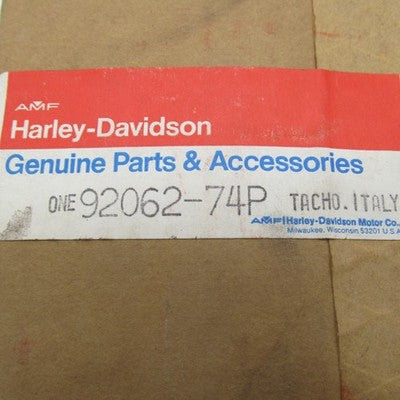 Harley-Davidson Aermacchi OEM NOS AMF '74-'78 Tachometer 92062-74P