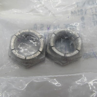 Lot of 2 Harley-Davidson OEM NOS Hex Flexlock Jam Nut Locknuts 7824