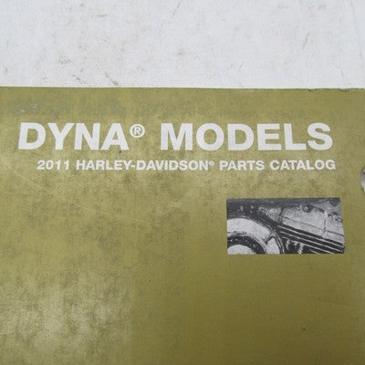 Harley-Davidson Official Factory 2011 Dyna Models Parts Catalog 99439-