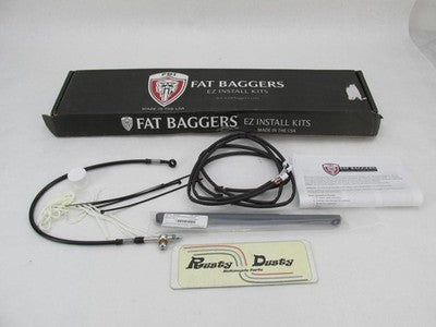 Fat Baggers EZ Install +8" Handlebar Extension Kit 21-23 Harley Tourin