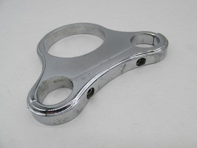 Harley Davidson Chrome 2.25" 2-1/4" Mini Gauge T-Bars Handlebar Mount