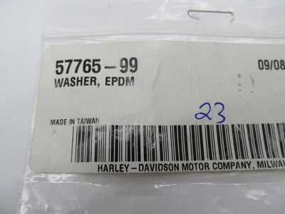 Lot of 3 Harley Davidson NOS OEM Rubber EPDM Washer 57765-99