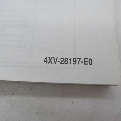 Yamaha YZF-R1K(C) Service Manual Operator Guide LIT-11616-11-25 4XV-28