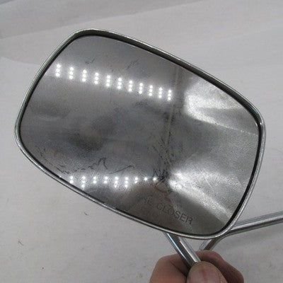 Pair of Harley OEM Police Left/Right Long Stem Flat Mirrors 91902-86A