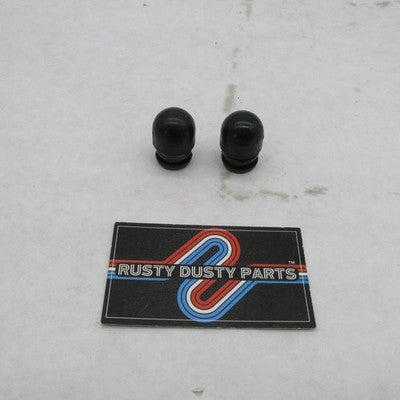 Pair of Buell OEM XB9 XB12 1125 Clip-On Handlebar End Caps Plugs N0010