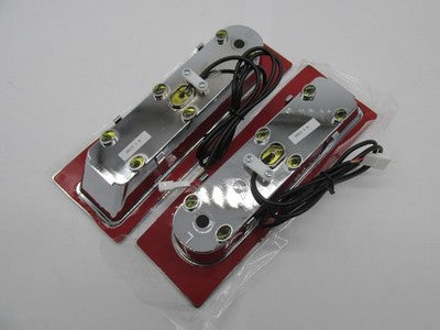 Custom Dynamics NOS Harley Davidson Pair Light Pro Fillerz Red/Chrome