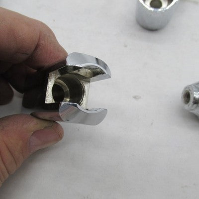 Mixed Lot of Harley Davidson Chrome Footpeg Clevis Mounts Misc Hardwar