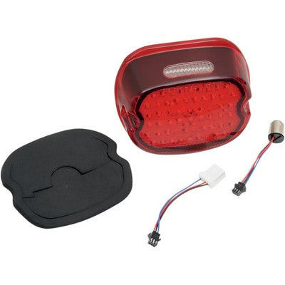 Drag Specialties LED Low-Profile Taillight With Top Tag Light 2010-0772