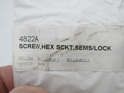Lot of 10 Harley Davidson Genuine NOS Hex Socket Head Cap Screw 4822A