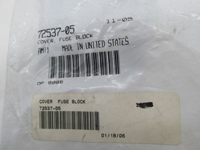 Harley-Davidson Genuine NOS Fuse Block Cover 72537-05