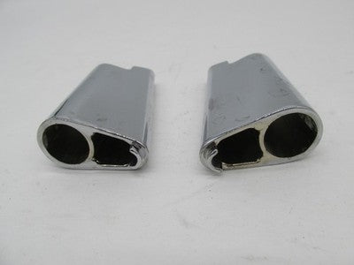 Pair Harley Davidson Genuine Chrome Turn Signal Standoffs Mounts Brack