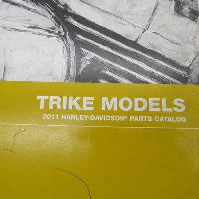 Harley Davidson Genuine 2011 Trike Models Parts Catalog Official 99602