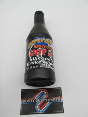 Spectro Oil NOS Heavy Duty DOT 5 Silicone Brake Fluid - 12 oz. Bottle