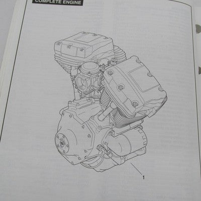Harley Davidson Official Factory 2001 FLT Models Parts Catalog  99456-