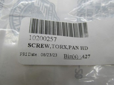LOT of 6 Harley-Davidson OEM NOS 8-32 x 1/2 Torx Pan Head Screw 102002