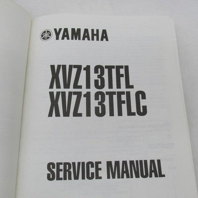 Yamaha XVZ13TFL/TFLC Service Manual Operator Guide LIT-11616-12-60 4X4