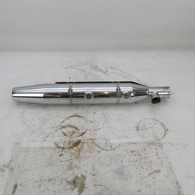 Harley Davidson OEM Softail Catalytic Muffler w/ Chrome Shield 65842-0