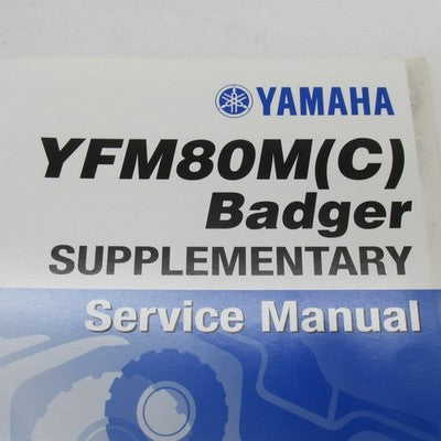 Yamaha YFM80M(C) Badger Supplementary Service Manual LIT-11616-13-28