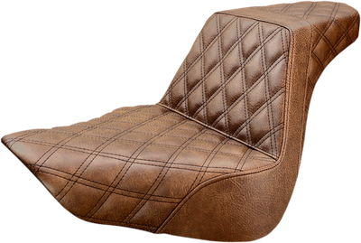 Saddlemen LS-Step Up Seat Brown 818-27-175BR