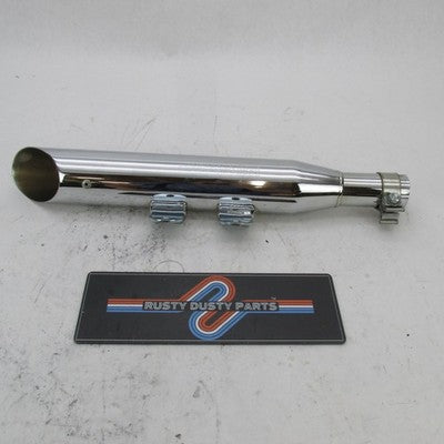 Harley Davidson OEM Screamin Eagle Slash Cut Slip-On Muffler Softail 8