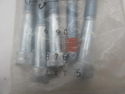 Lot of 5 Harley Davidson Genuine NOS Hex Socket Head Screws Bolts 876
