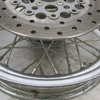 Harley OEM Softail 16x3x3/4" Front Spoke Wheel Single Disc w/ Rotor 43