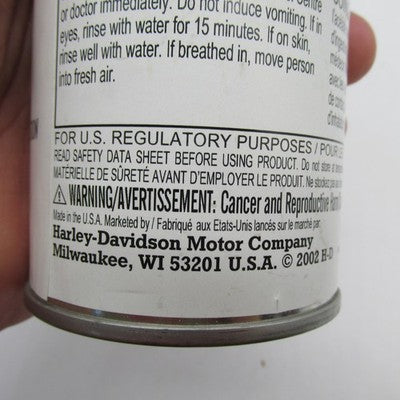 Harley Davidson Genuine NOS Charcoal Metallic Paint 12oz 98606EWA