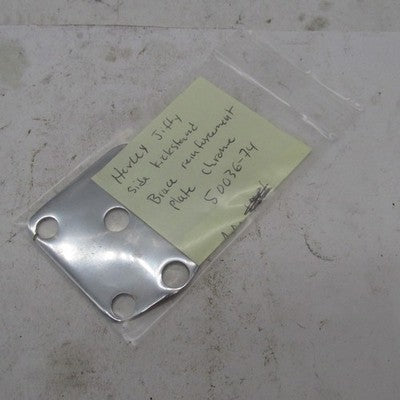 Replacement Chrome Jiffy Kickstand Brace Reinforcement Plate For Harle