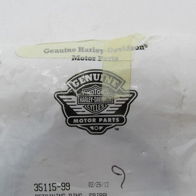 Lot of 9 Harley Davidson Genuine NOS Spiral Retaining Rings Trans. 351