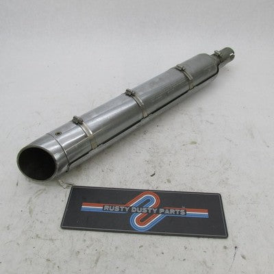 Harley Davidson OEM Chrome Right Side Slip Exhust Muffler Pipe Touring