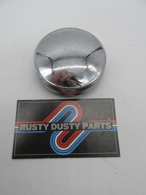 Harley Davidson Vintage Chrome Screw-In Vented Knurled Gas Cap Fuel Ta