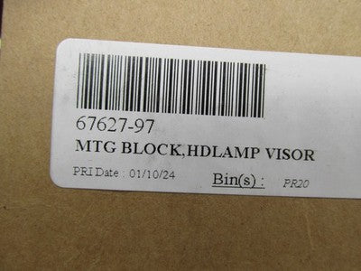 Harley-Davidson Genuine OEM NOS Headlamp Visor Mounting Block Chrome 6