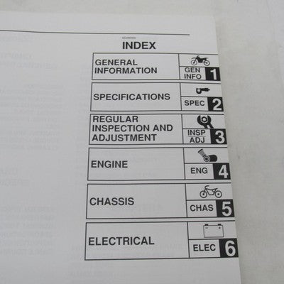 Yamaha OEM Service Manual TT-R125M/TT-125MC LIT-11626-13-47 5HP-28199-