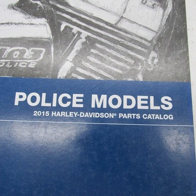 Harley-Davidson Official Factory 2015 Police Models Parts Catalog 9954