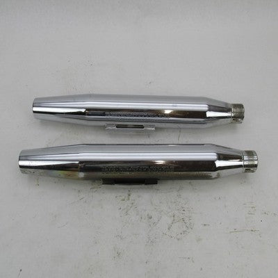 Pair of Harley Davidson Genuine Stock Exhaust Mufflers 1994+ FXDWG 657