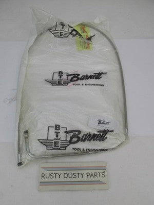 Barnett NOS Indian Stainless Steel Clutch Cable 102-40-10005