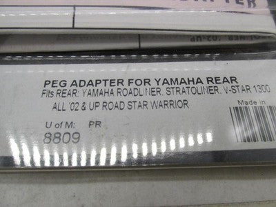 Kuryakyn Yamaha Roadliner Stratoliner V-Star Rear Chrome Foot Peg Adap