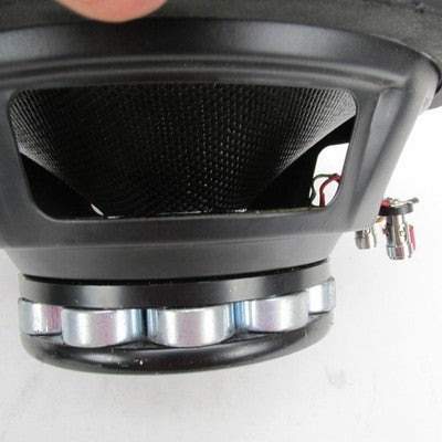 Pair of PRV 8" Midrange Speakers w/ Advanblack CNC Hex Grills 8MR500CF