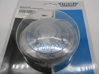 Drag Specialties NOS 96-19 Right Hand Gas Cap w/ Paint Ring 0703-0199
