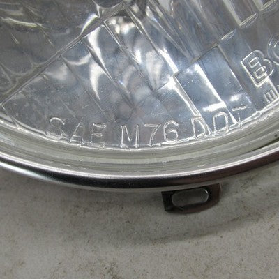 Bosch Harley Davidson OEM Vintage 7" H4 Headlight with Trim Ring 13056