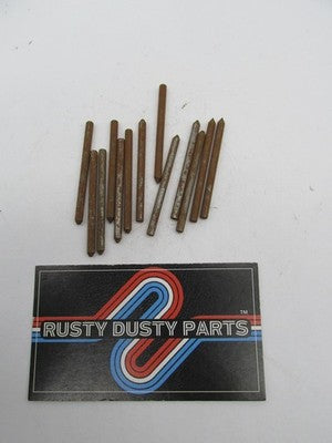 Lot of 13 Harley Davidson Genuine NOS Oil Strainer Dowel Pins 333