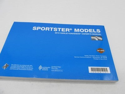 Harley Davidson Official Factory 2015 Sportster Models Owners Manual 9